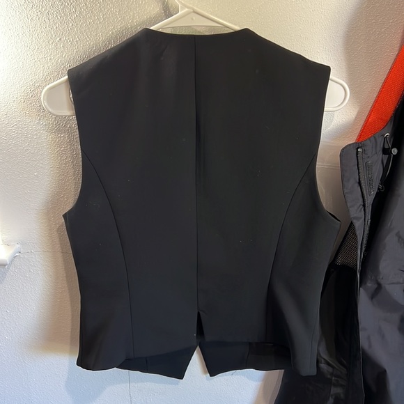 Zara Wool Blend Tuxedo Collar Vest - Picture 3 of 7